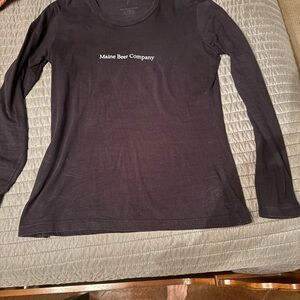Maine Beer Company Ladies Black Shirt